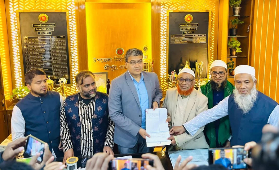 গাজীপুর-৩ আসনে জামায়াত-সহ বিভিন্ন দলের প্রার্থীদের মনোনয়নপত্র জমা