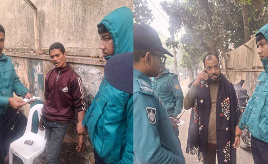 গুলশানে তারেক রহমানের বাসভবনের সামনে থেকে দুজন আটক
