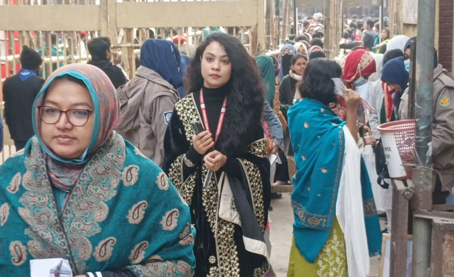 জকসু নির্বাচনের ভোটগ্রহণ শুরু