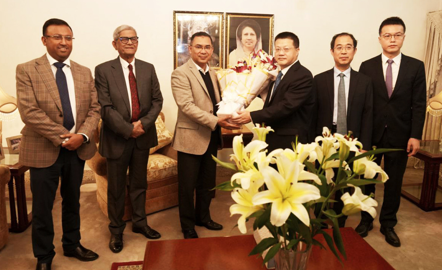 তারেক রহমানের সঙ্গে চীনা রাষ্ট্রদূতের সাক্ষাৎ