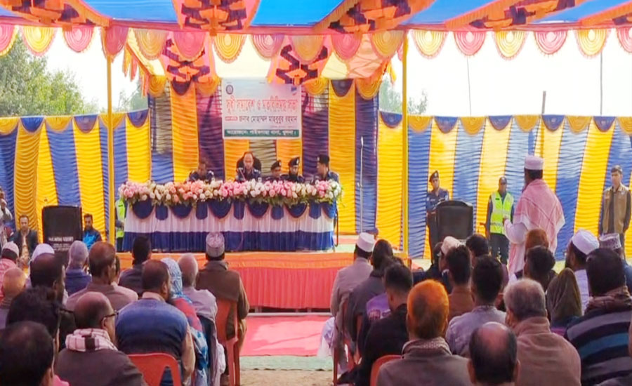 সন্ত্রাস ও মাদকের বিরুদ্ধে ঐক্যবদ্ধ ভাবে কাজ করতে হবে : পুলিশ সুপার 