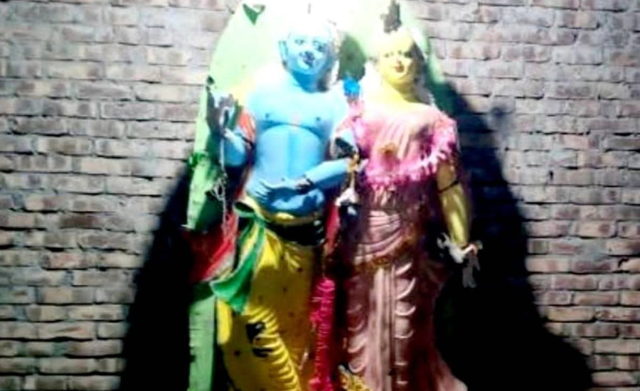 পাইকগাছায় রাস মন্দিরের প্রতিমা ভাংচুর 
