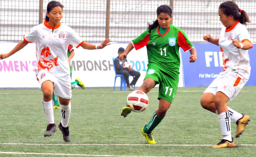 সাবিনা-কৃষ্ণা ম্যাজিকে ভারতকে উড়িয়ে দিল বাংলাদেশ