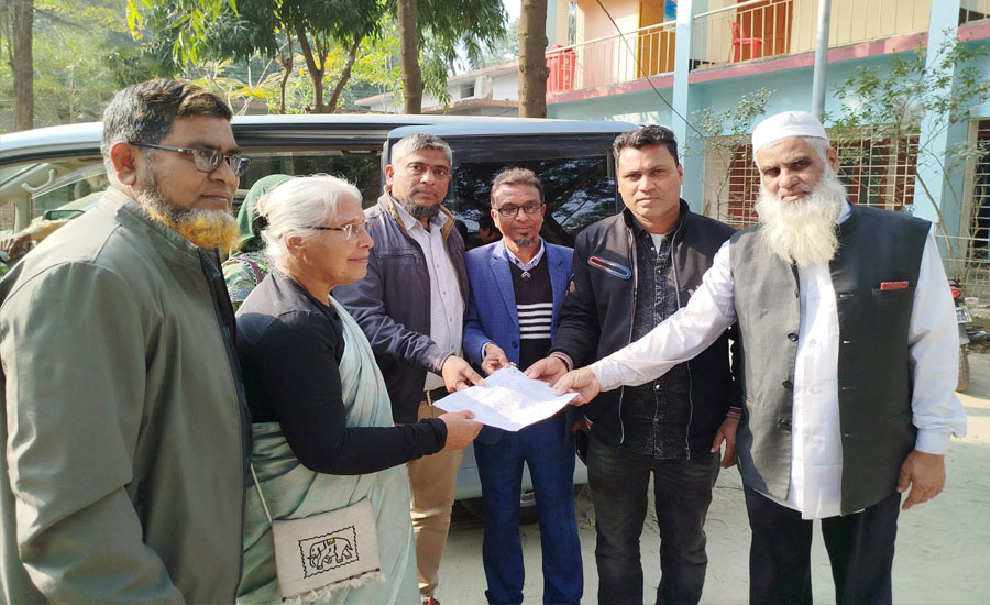 শ্রীবরদীতে সুজন, এর শীতবস্ত্র বিতরণ ও নতুন কমিটি 