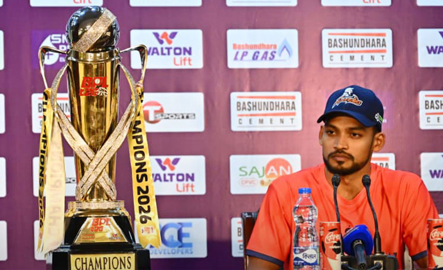 বিপিএলের শিরোপা জিতে ম্যাচ না খেলা ক্রিকেটারদেরও কৃতিত্ব দিলেন শান্ত