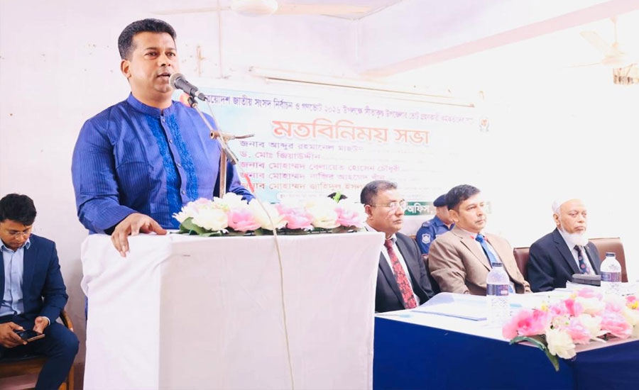 প্রিজাইডিং অফিসারদের মেরুদণ্ড সোজা রাখতে বললেন ডিসি জাহিদুল 