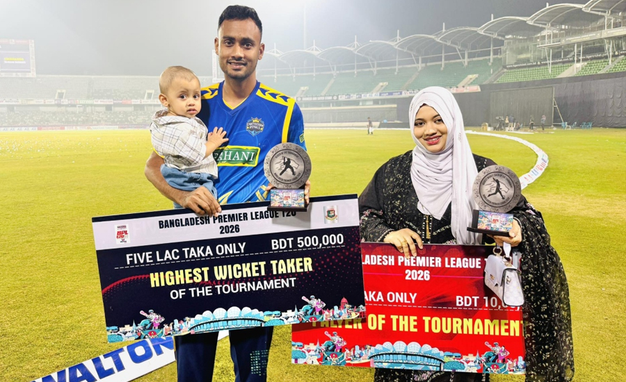 চ্যাম্পিয়ন রাজশাহী পেল ২ কোটি ৭৫ লাখ, টুর্নামেন্টসেরা শরীফুল কত টাকা পেলেন