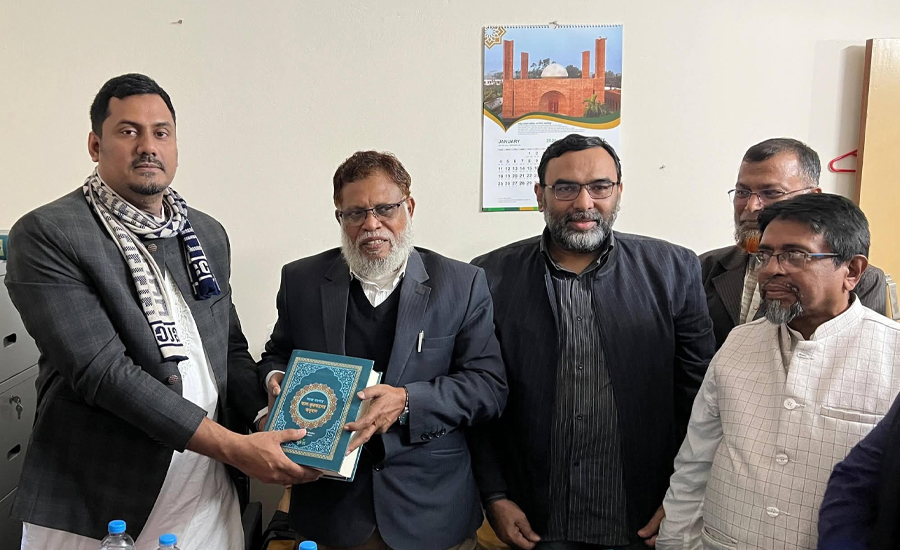 গাজীপুর-২ আসনে ১০ দলীয় জোট প্রার্থীর সৌজন্য সাক্ষাৎ ও নির্বাচনী আলোচনা সভা