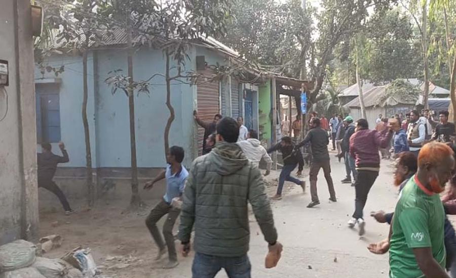 বিএনপি-জামায়াতের তুমুল সংঘর্ষ