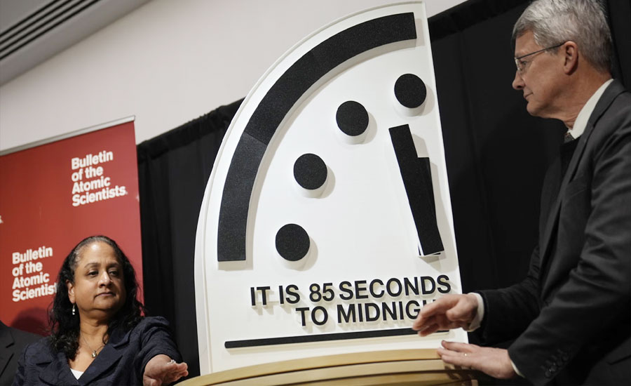 পৃথিবী ধ্বংস হতে আর কতক্ষণ, জানাল ডুমসডে ক্লক