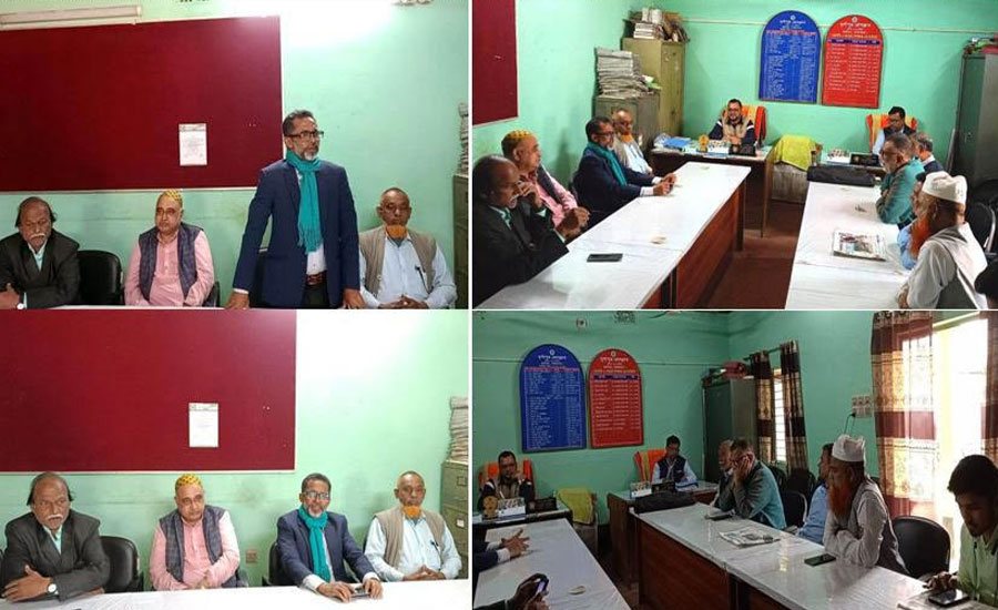 দুর্গাপুরে সাংবাদিকদের সাথে জাপা প্রার্থীর মতবিনিময়