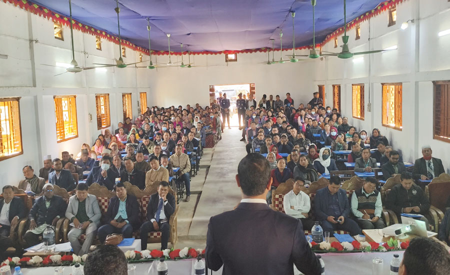 ত্রয়োদশ জাতীয় সংসদ নির্বাচন উপলক্ষে মহালছড়িতে প্রশিক্ষণ কর্মশালা অনুষ্ঠিত