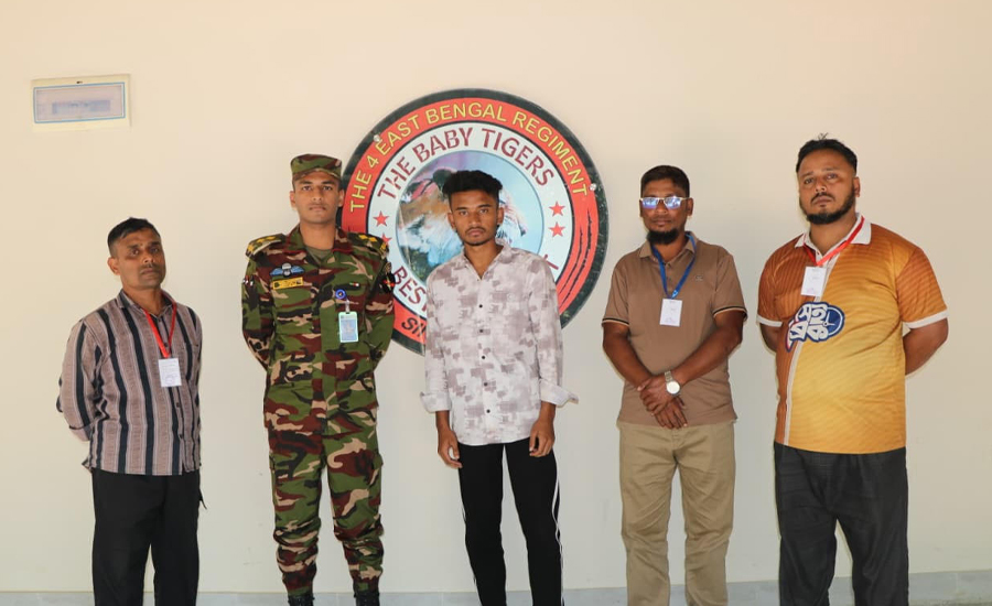 আইফোন ও মোটরসাইকেলের লোভে অপহরণের নাটক, সেনাবাহিনীর হাতে যুবক উদ্ধার