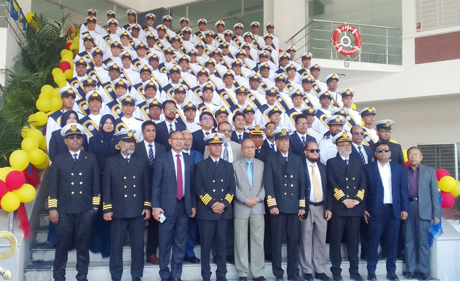 ইন্টারন্যাশনাল মেরিটাইম একাডেমির ১৪ম ব্যাচ ক্যাডেটদের পাসিং আউট অনুষ্ঠিত