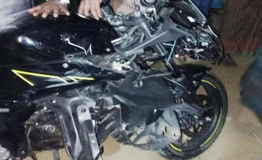 ঝিনাইগাতীতে মোটরসাইকেল মুখোমুখি সংঘর্ষে নিহত ১, গুরুতর আহত ১