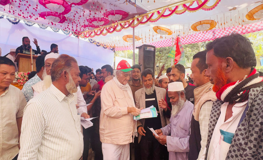 বিশ্ব নবীর কথা হচ্ছে, মুসলমানদের পাশাপাশি যেন অন্য ধর্মের লোকেরাও নিরাপদ থাকে-আজিজনগরে সাচিং প্রু জেরি! 