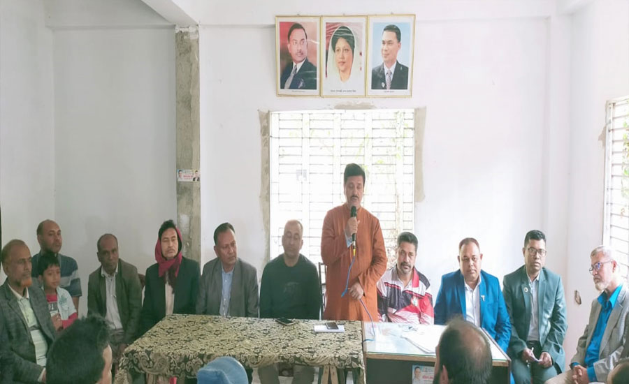 চিকিৎসকদের সাথে মতবিনিময় সভায় এমপি প্রার্থী বাপ্পি: স্বাস্থ্য পরিকল্পনা বাস্তবায়ন করবো 