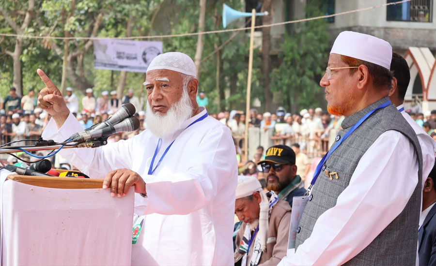 মহেশখালীতে ১১ দলীয় জোটের নির্বাচনী জনসভা, হামিদুর রহমান আযাদকে জয়ী করার আহ্বান