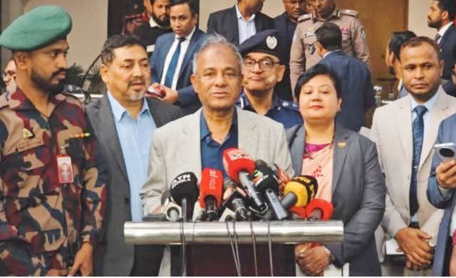 ভোটকেন্দ্র দখলের চেষ্টা হলে কাউকে ছাড় দেওয়া হবে না - ময়মনসিংহে স্বরাষ্ট্র উপদেষ্টা