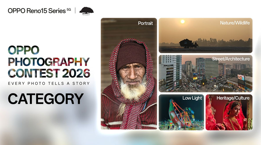 রেনো১৫ ও পাঠশালার আয়োজনে দেশজুড়ে স্মার্টফোন ফটোগ্রাফি প্রতিযোগিতা