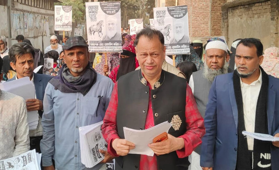 সোনারগাঁয়ে স্বতন্ত্র প্রার্থীর পক্ষে সিআইপির নির্বাচনী প্রচারণা