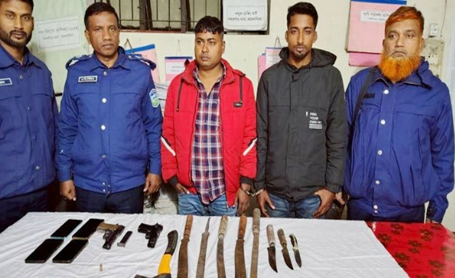 ময়মনসিংহে পিস্তল-দেশীয় অস্ত্রসহ ছাত্রদল কর্মী গ্রেফতার-২