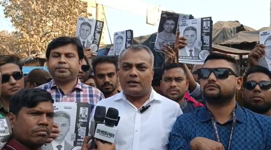 ঢাকা-১৮ আসনে এস এম জাহাঙ্গীরের পক্ষে যুবদলের গণসংযোগ