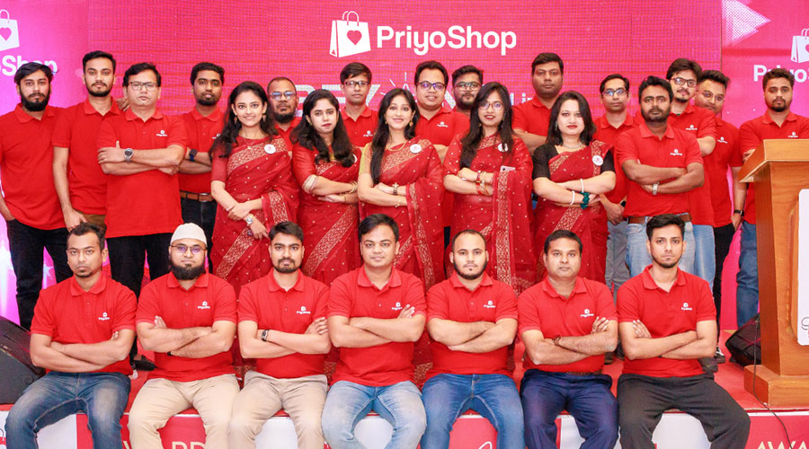 প্রবৃদ্ধির মধ্য দিয়ে প্রতিষ্ঠা বার্ষিকী উদযাপন করল প্রিয়শপ