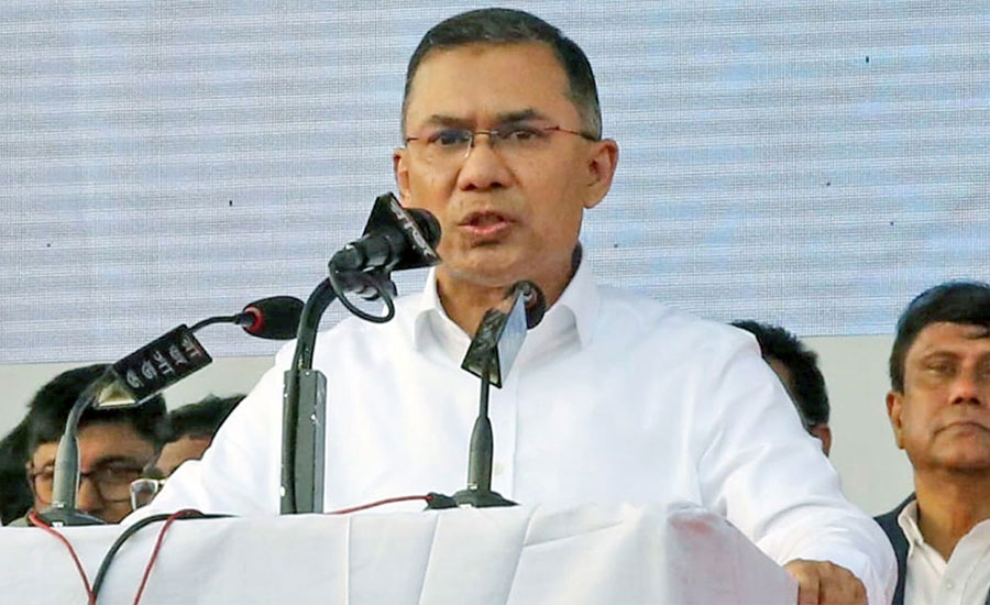 ঢাকায় আজ ৬ স্থানে তারেক রহমানের জনসভা