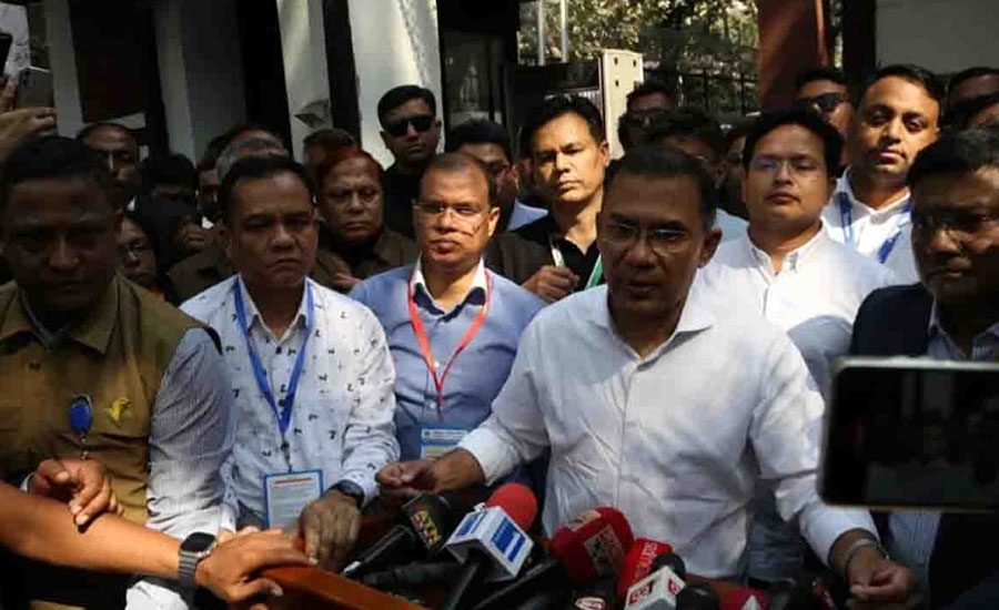 ভোট নিয়ে অনাকাঙ্ক্ষিত ঘটনা ঘটলে ফল মেনে নেওয়া হবে না: তারেক রহমান