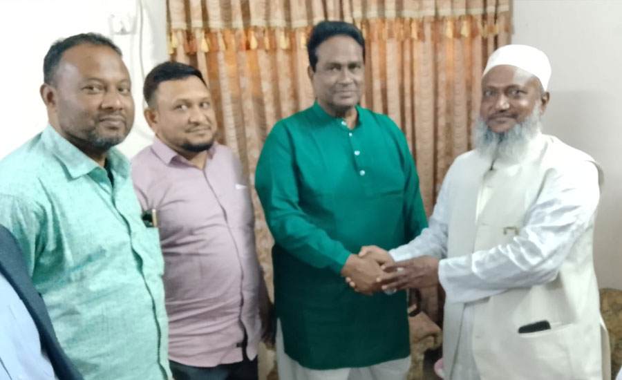 কুড়িগ্রাম-১ আসনে নির্বাচনী লড়াই শেষে সৌহার্দ্যের দৃশ্য