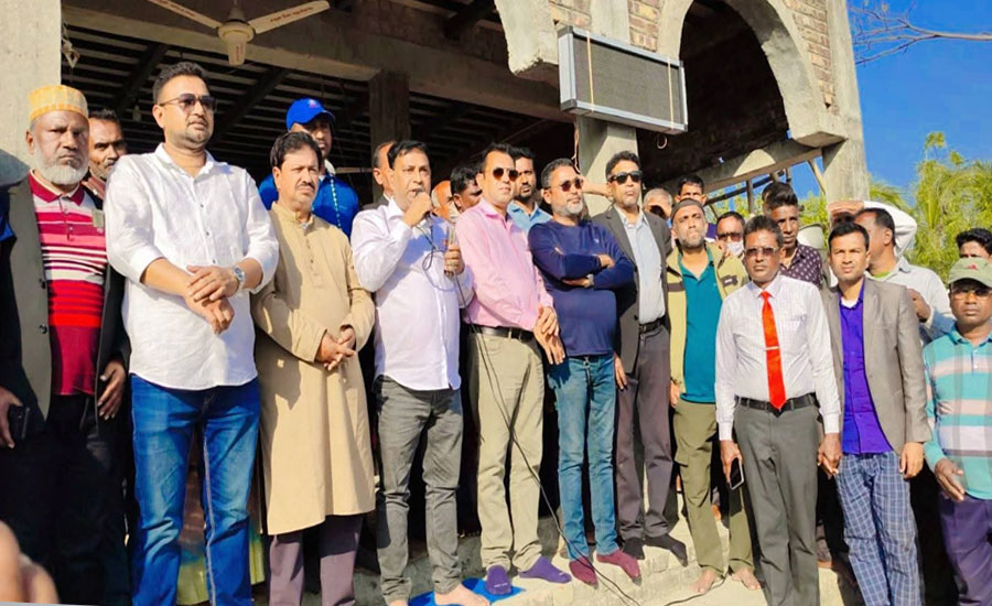 পাইকগাছার বিভিন্ন এলাকায় জনসভায় বাপ্পি: আমি আপনাদের খেদমতে আজীবন কাজ করবো