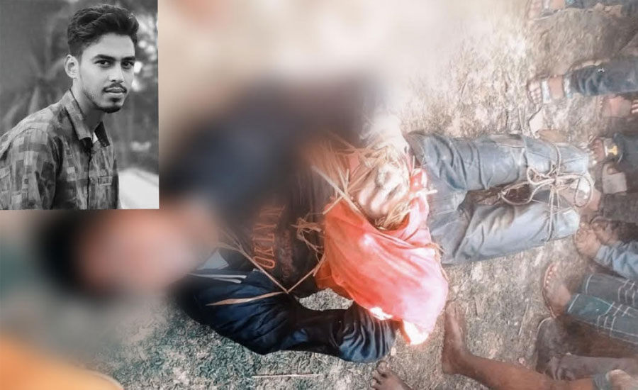 বাউফলে হাত-পা বাঁধা অবস্থায় ডোবা থেকে যুবকের মরদেহ উদ্ধার