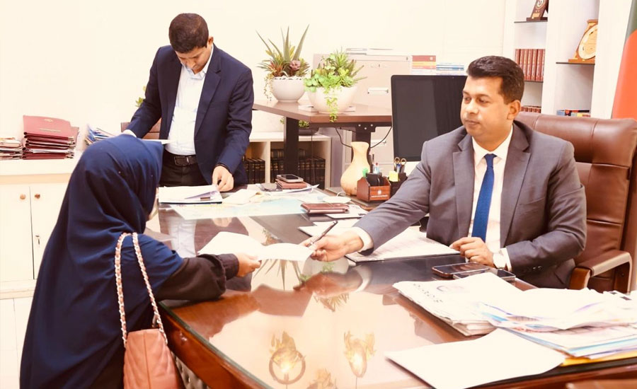 মানবিক ডিসি জাহিদের উদ্যোগে গণশুনানিতে মিলল আশার আলো