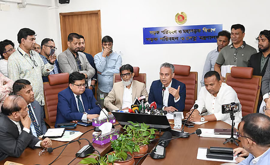 সড়কে পরিবহনের চাঁদা যেটা বলা হয়, সেভাবে আমি চাঁদা দেখি না: সড়কমন্ত্রী