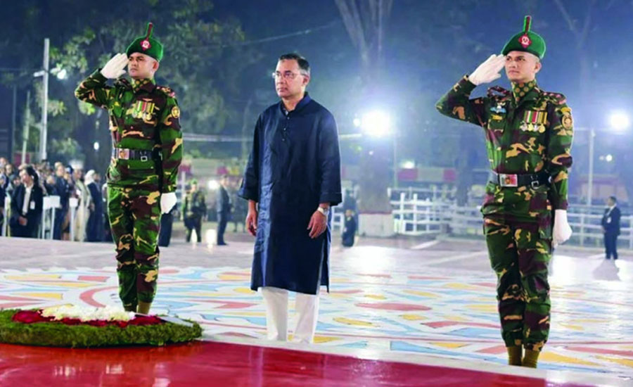 ভাষা শহীদদের প্রতি প্রধানমন্ত্রীর শ্রদ্ধা