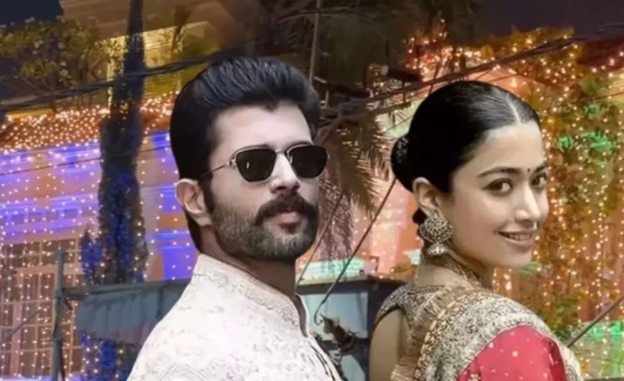 অবশেষে নিজেদের  বিয়ের বার্তা দিলেন বিজয়-রাশমিকা