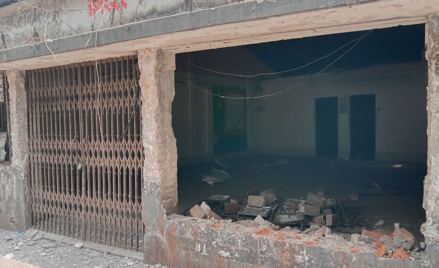 ময়মনসিংহে আ'লীগ কার্যালয় ভাংচুর!