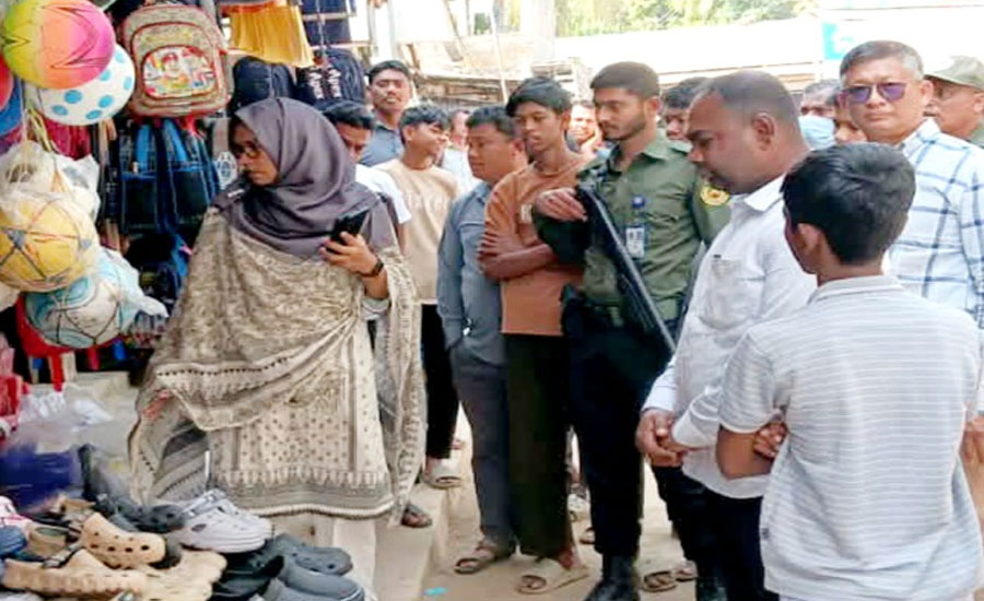 রাজস্থলীতে ভ্রাম্যমাণ আদালতের অভিযানে ১ দোকানিকে জরিমানা