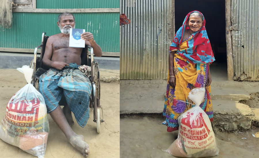 পার্বত্যাঞ্চল খাগড়াছড়িতে অসহায় পরিবারের পাশে আস-সুন্নাহ ফাউন্ডেশন