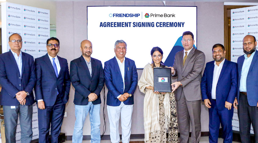 জলবায়ু সহনশীলতা উদ্যোগ চালু করলো প্রাইম ব্যাংক ও ফ্রেন্ডশিপ