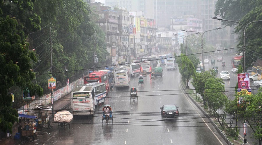 রাজধানীতে বৃষ্টি