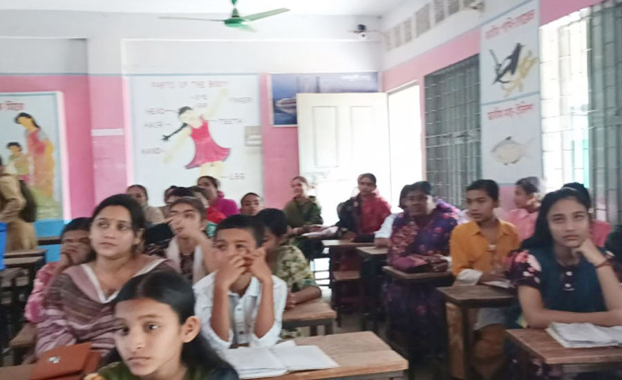 বাঙ্গালহালিয়া সঙ্গীত নিকেতন এর বার্ষিক সঙ্গীত পরীক্ষা অনুষ্ঠিত 