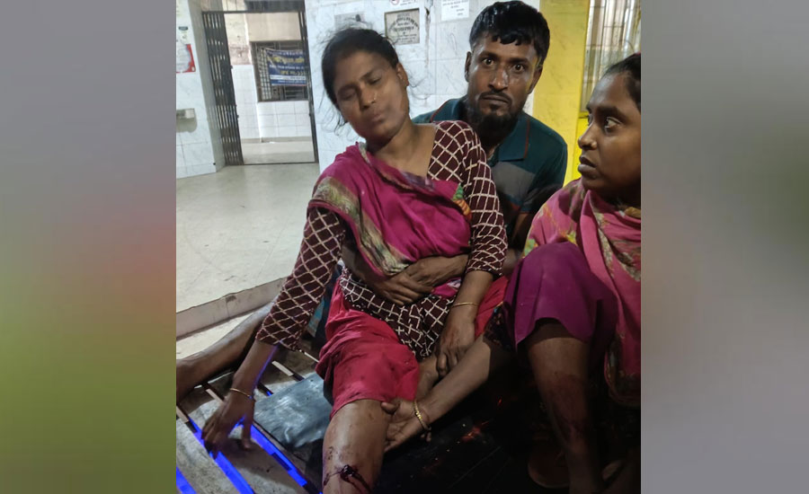 মাদক ব্যবসায় বাধা দেওয়ায় গুলি, কৃষকের স্ত্রী আহত