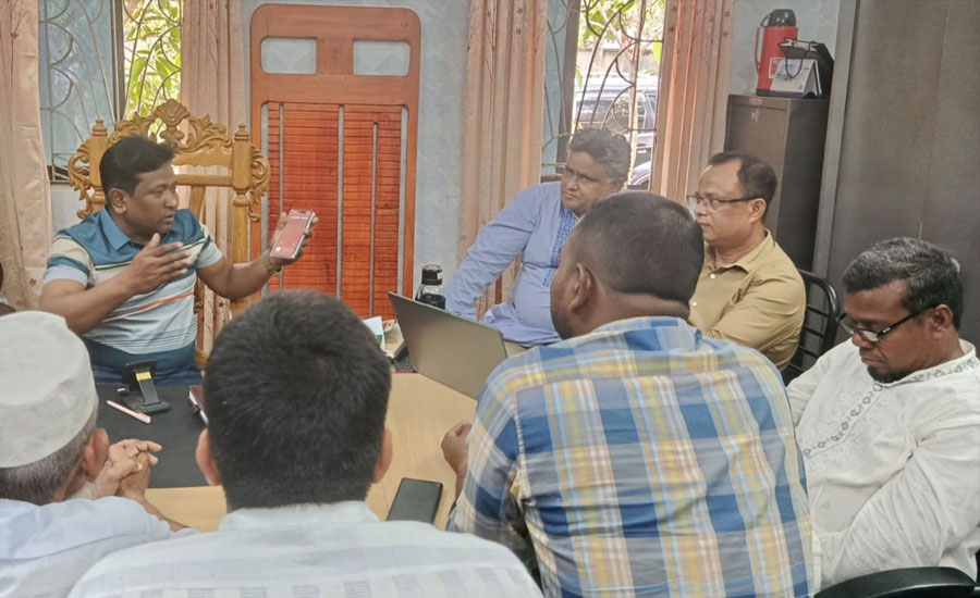 পানি উন্নয়ন বোর্ডের সাথে উন্নয়ন সংস্থা উত্তরণের মতবিনিময় সভা