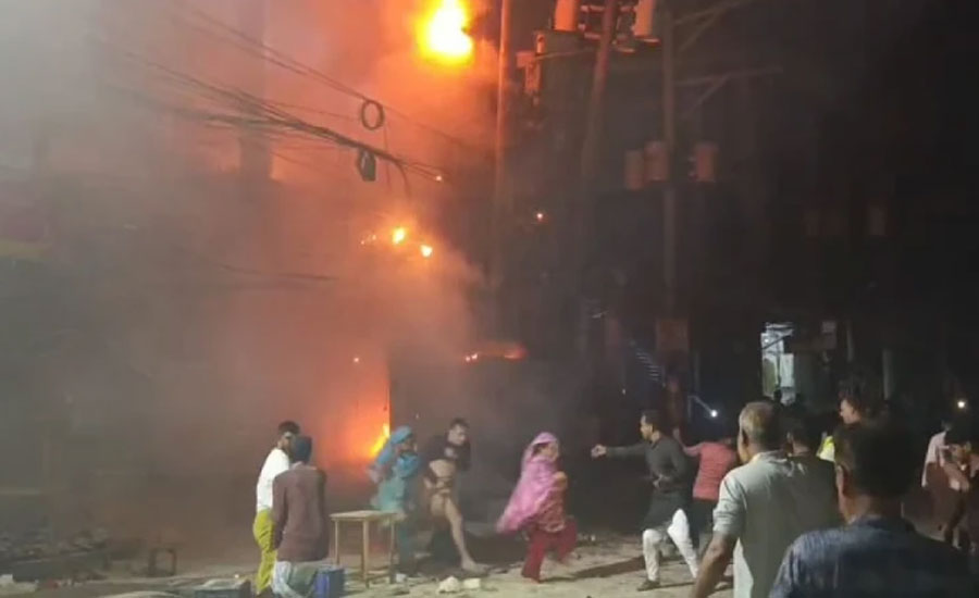 ট্রান্সফরমার বিস্ফোরণে বহুতল ভবনে আগুন, দগ্ধ ৫