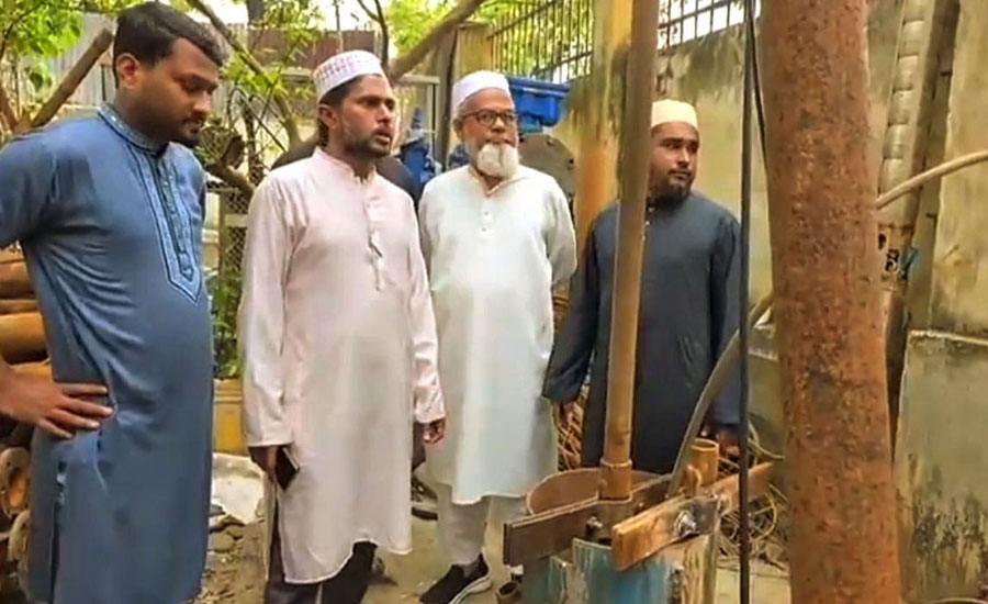 জনদুর্ভোগ কমাতে বানিয়াবাদে পানির পাম্প পরিদর্শনে এমপি কর্নেল (অব.) আব্দুল বাতেন