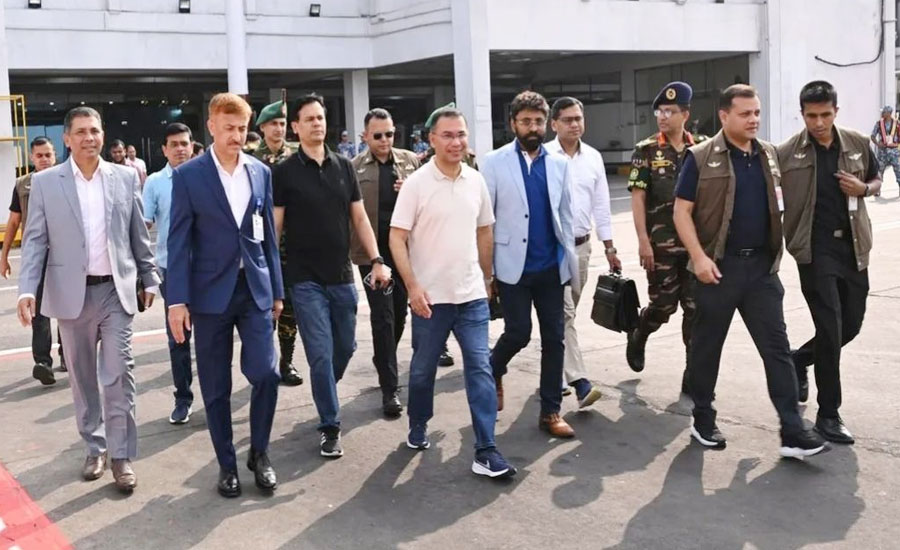 সৈয়দপুরে পৌঁছেছেন প্রধানমন্ত্রী তারেক রহমান