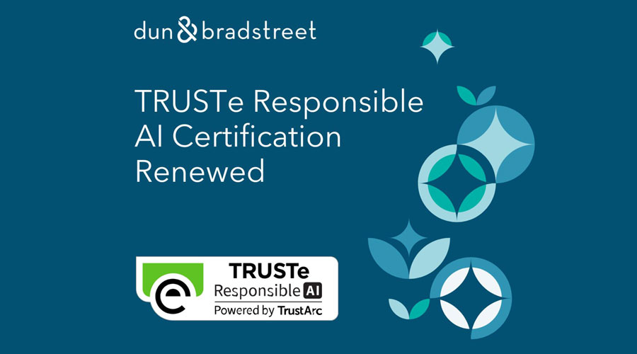 ট্রাস্ট-ই রেসপন্সিবল এআই সার্টিফিকেশন পেল ডান অ্যান্ড ব্র্যাডস্ট্রিট