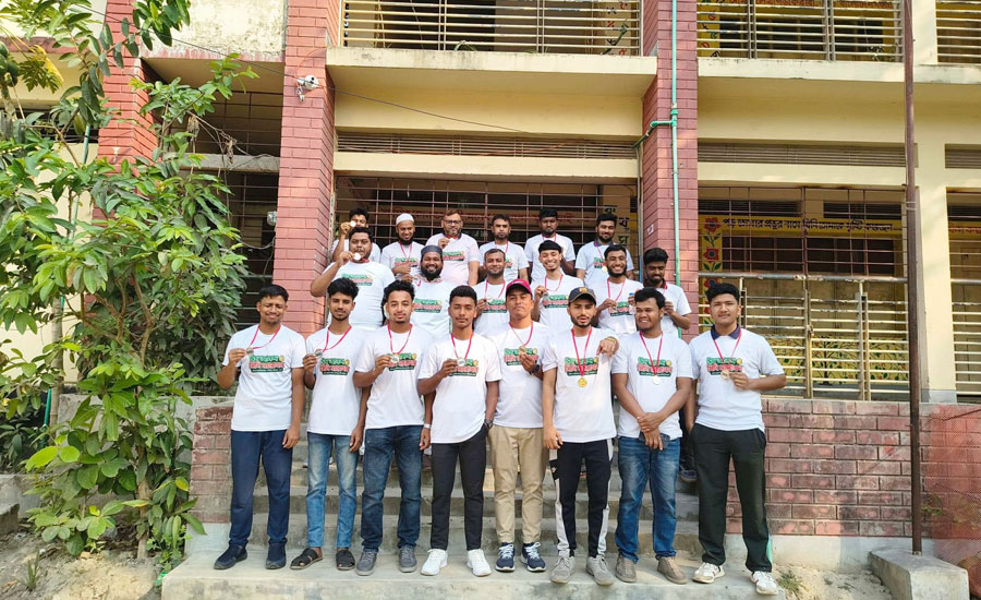 রামগঞ্জে মাদক প্রতিরোধে মিনি ম্যারাথন ও ঈদ আনন্দ